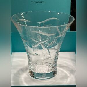 Tiffany & Co.  William YEOWARD Crystal vase